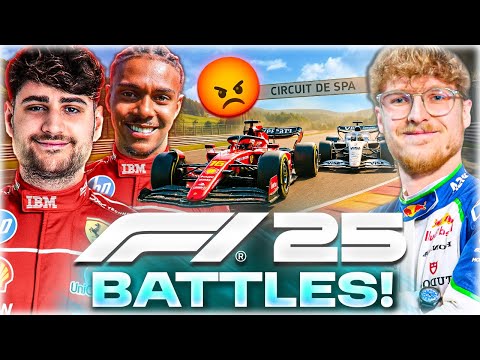 FIGHT mit ELIGELLA und WILLY in F1 25 beim SPA GP! - CutterLukas