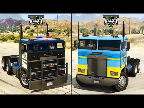 GTA 5 Police Hauler vs Normal Hauler in GTA 5 - which is best ? @Twin Gaming @GG808