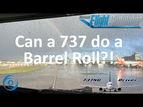 Can a 737 do a Barrel Roll | Real Airline Pilot Explains