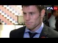 James Milner on England's Win | England 1-0 Spain 12/11/11
