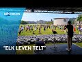 Demonstratie voor omgekomen Bas van Wijk op Museumplein