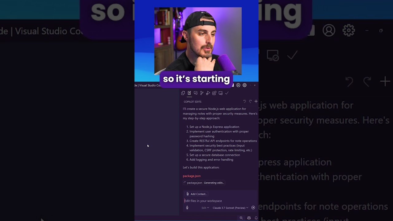 GitHub Copilot's Edit Mode is AMAZING...