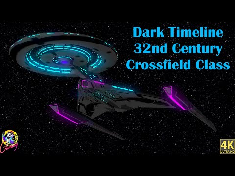 4K NEW Dark Timeline Crossfield Refit VS Galaxy Class X From Hell - Star Trek Ship Battles -