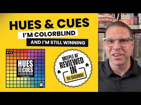 Hues and Cues Review - Board Game Review- That Proves No One Understands Color