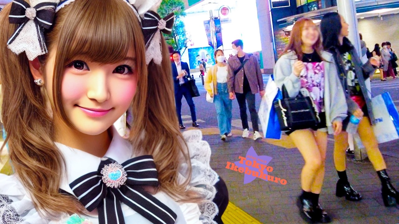 Come to Ikebukuro, Tokyo 🐶💖 4K Nonstop 1 Hour