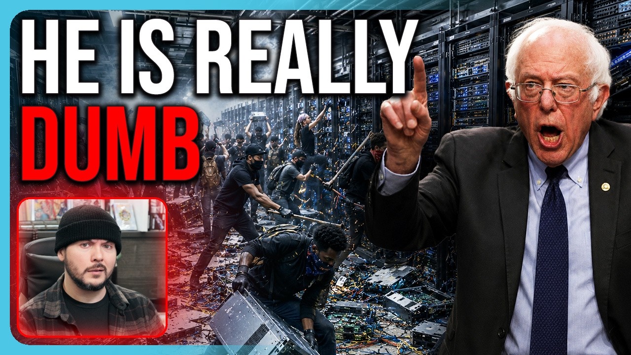 Tim Pool ROASTS Bernie Sanders For IDIOTIC Plan To Tax AI Companies Extra