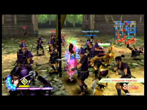 Samurai Warriors 3 - Oichi Story 3 - Battle of Anegawa - Part 1 [JPN voice][Wii]