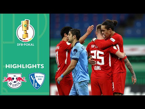 Leipzig ganz stark | RB Leipzig - VfL Bochum 4:0 | Highlights | DFB-Pokal Achtelfinale