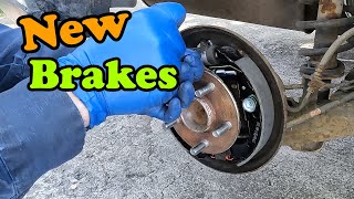2004-2008 Toyota Prius Rear Brakes How to Shoes and Drums DIY