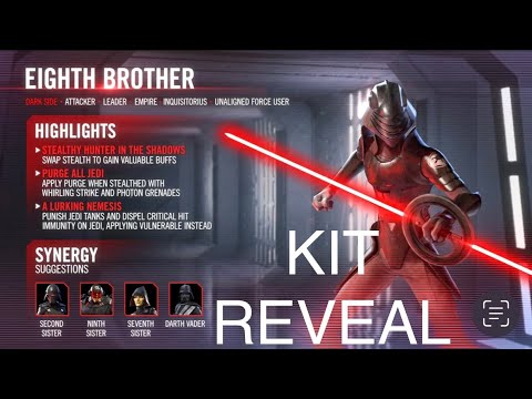Next Inquisitorius Character: Eighth Brother | Kit Reveal! | Star Wars Galaxy of Heroes