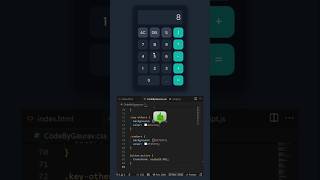 JavaScript Calculator UI | Fast & Functional! #webdevelopment #coding #javascript