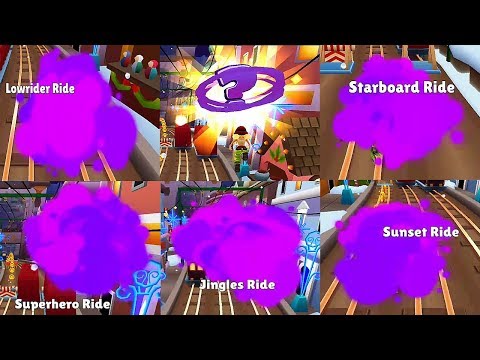 Subway Surfers: Mystery Monday ( 6 Boards in One Run )