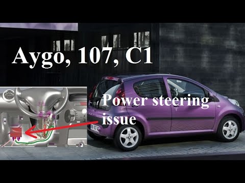 Faulty power steering - Aygo, Peugeot 107, Citroen C1 - Omron relays G8QE 1A , C1552, C1554, C1555