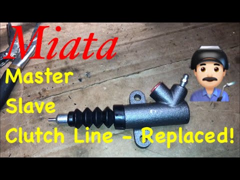 NA Miata - Entire Clutch Hydraulics Replaced! (Master, Slave, and Lines)