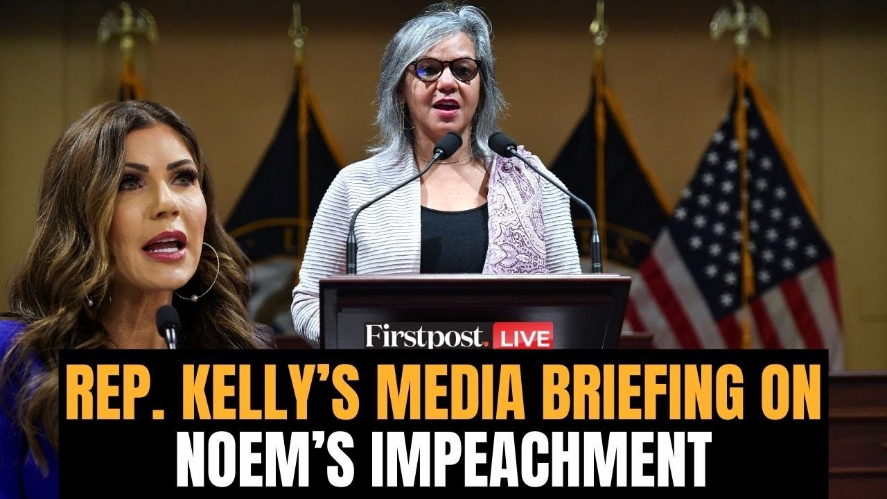 LIVE: Representative Robin Kelly's News Conference On Impeachment of Kristi Noem | N18G
