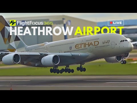 Heathrow Airport Live - Wednesday 14th January 2026
