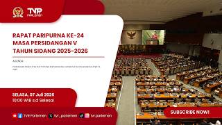 RAPAT PARIPURNA DPR RI KE-24 MASA PERSIDANGAN V TAHUN SIDANG 2025-2026