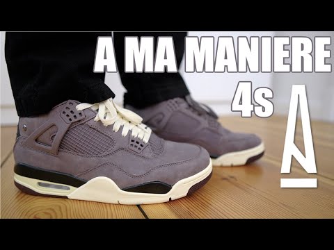 I'M NOT SURE ABOUT THESE - JORDAN 4 A MA MANIERE REVIEW & ON FEET
