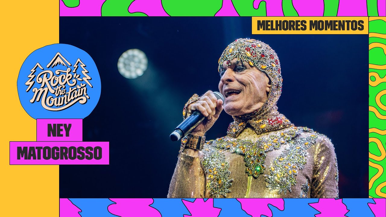 MELHORES MOMENTOS de Ney Matogrosso! | Rock the Mountain | Música Multishow