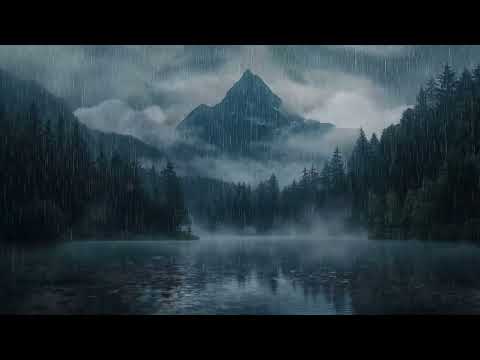 Foggy Mountain Rainfall – Moody Night Ambience with Soothing Rain for Sleep & Relaxation
