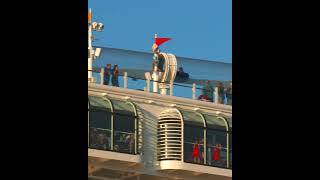 2 children, a float, and unforgettable views: The magic of the AquaDuck on the Disney Dream.