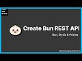 Building REST API with ElysiaJS, Bun and Prisma | Step by step guide | Learn with Pratap