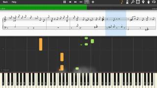 C Jam Blues - The Oscar Peterson Trio [Synthesia] 譜面表示あり