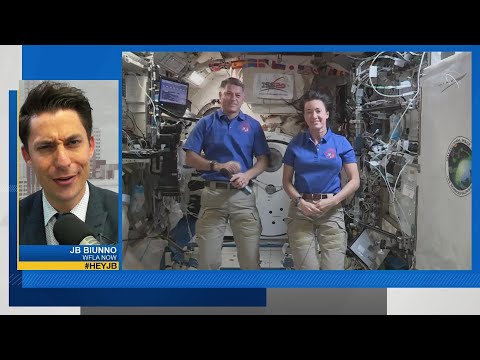 Astronaut Q&A: Exclusive WFLA Now interview with NASA Astronauts Shane Kimbrough and Megan McArthur