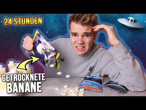 24 Stunden nur ASTRONAUTEN ESSEN!