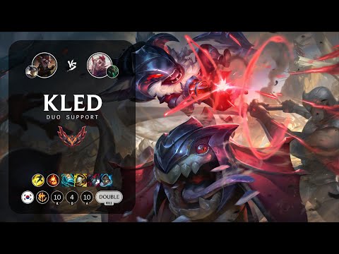 Kled Support vs Rakan - KR Grandmaster Patch 13.3