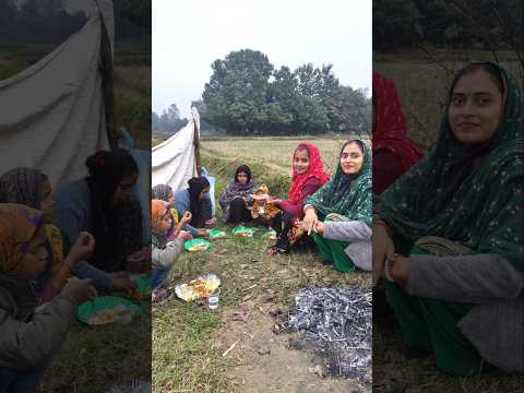 aaj ham log Van bhoj kia 😲|#shortvideo #shorts #short