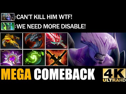 Crazy Refresher Orb CHRONOSPHERE Faceless Void 29 Kills Unstoppable Epic Mega Creeps Comeback Dota 2