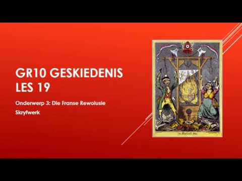 GESKIEDENIS GRAAD 10: 11 Junie 2020 - periode 4 (11104)
