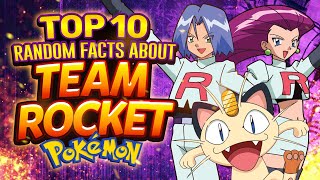 Top 10 Random Facts about Team Rocket