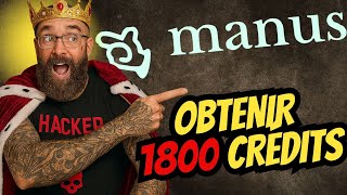 Manus AI : Crédits offert +Accès   #manus ##manusia #agentia #WebCoding