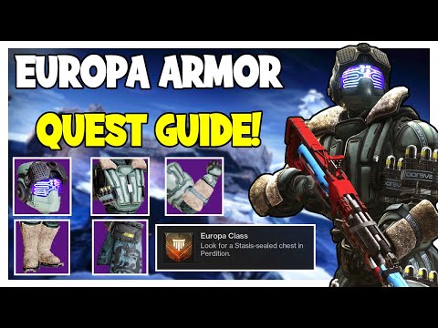 ALL STASIS SEALED CHEST LOCATIONS! Europa Armor Quest Guide - YouTube