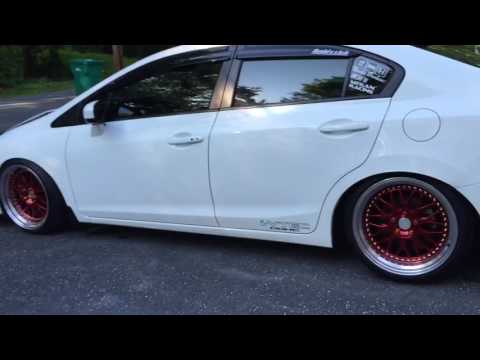 Stanced 9th gen si on Esr wheels sr01