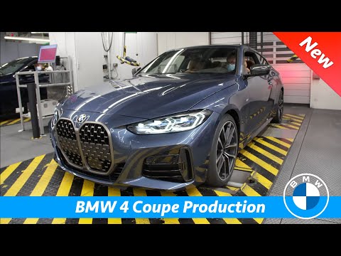 BMW 4 Series Coupé 2021 PRODUCTION - First FULL look on how it's made (release date and price)