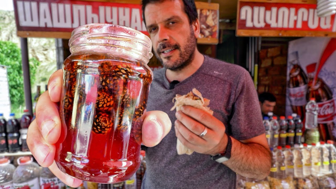 Provando comidas de beira de estrada na Armênia 🇦🇲