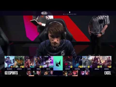 Baby Faker Caps (Akali Poggers) G2 X XL - Highlights -  LEC Spring Split (2019)