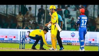 Fan Touches MS Dhoni’s Feet | DC vs CSK Match Highlights | IPL 2019 Fun Moments