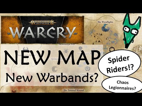 Warcry 2.0: New Map, New Warbands? ...Spider Riders??