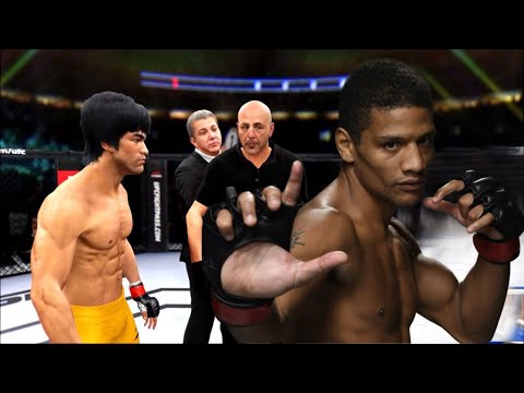 Bruce Lee vs Alex Caceres  ( EA Sports UFC 4 ) wwe mma