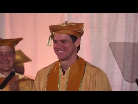 Jim Carrey discours intégral à l'Université Maharishi de Management (VOST)