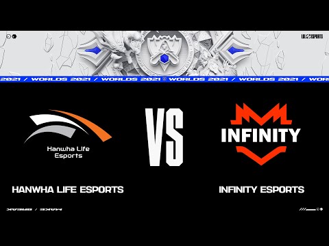 HLE vs. INF | Play-In Groups | 2021 World Championship | Hanwha Life Esports vs. INFINITY (2021)