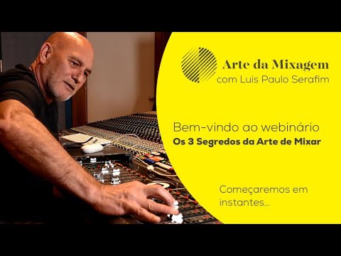 Aula de mixagem ao vivo- Luis Paulo Serafim