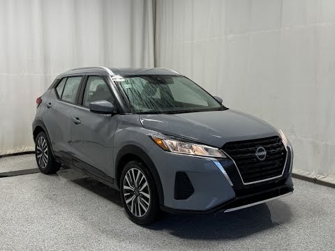 2024 Nissan Kicks SV FWD in Gray for sale at Park Mazda in Sherwood Park, AB