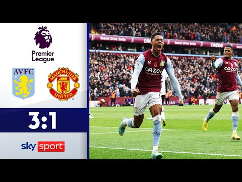 Kurios! Ramsey trifft für beide Teams! | Aston Villa - Manchester United 3:1| Highlights - EPL 22/23