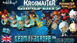 English Krosmaster Arena Gameplay 3D #2: Team Eliatrope.