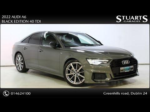 2022 AUDI A6 BLACK EDITION 40 TDI